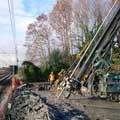 Esecuzione Jet Grouting monofluido inclinato